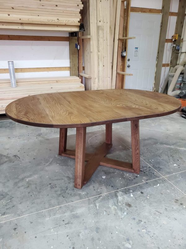 Round Ellison Pedestal Dining Table Lumber2Love