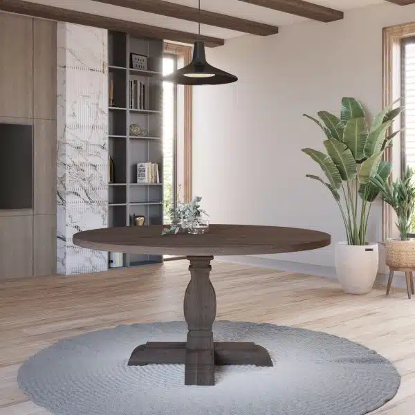 The Kensington Round Dining Table - Lumber2Love Furniture & Design