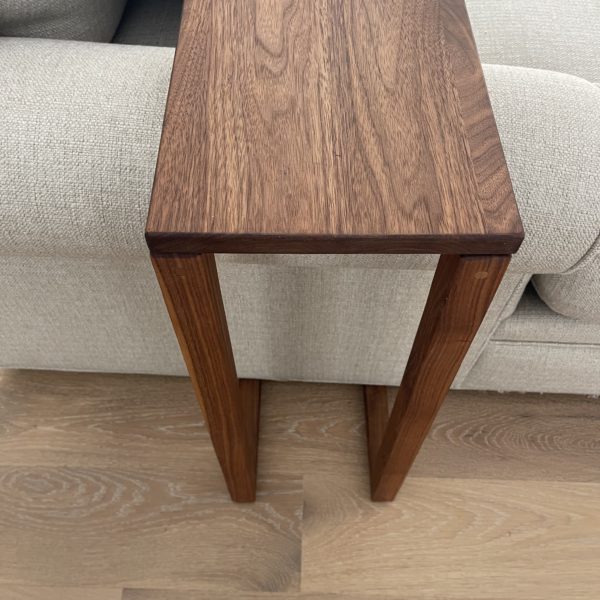 Charles C Shaped Sofa Side Table