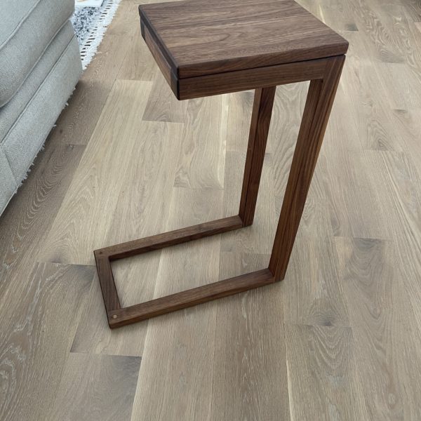 Charles C Shaped Sofa Side Table