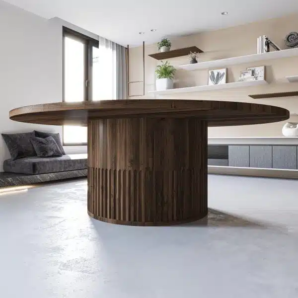 Magnolia Round Dining Table Custom Hardwood Tables Lumber2Love