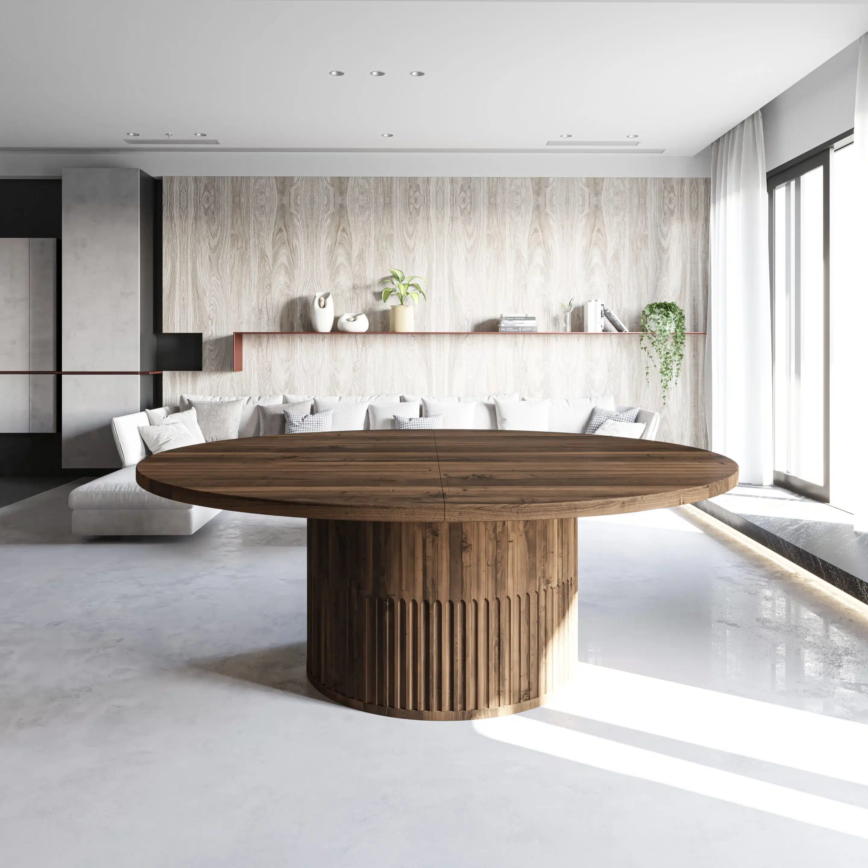 84 inch round dining table discount