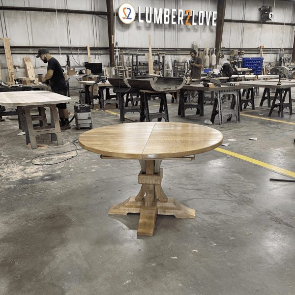 Round Heirloom Pedestal Table