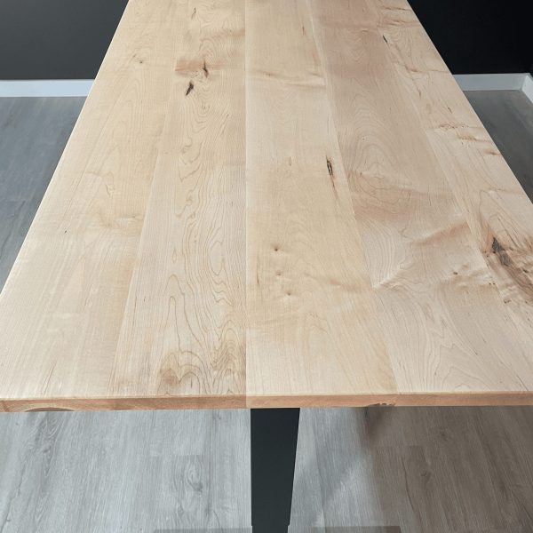 Standing-desk-hardwood-handmade-height adjustable