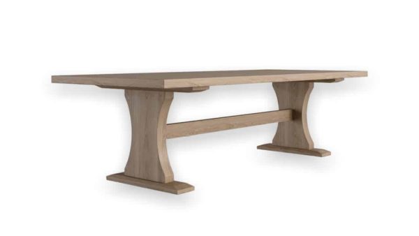 The Belvedere Dining Table | White Oak
